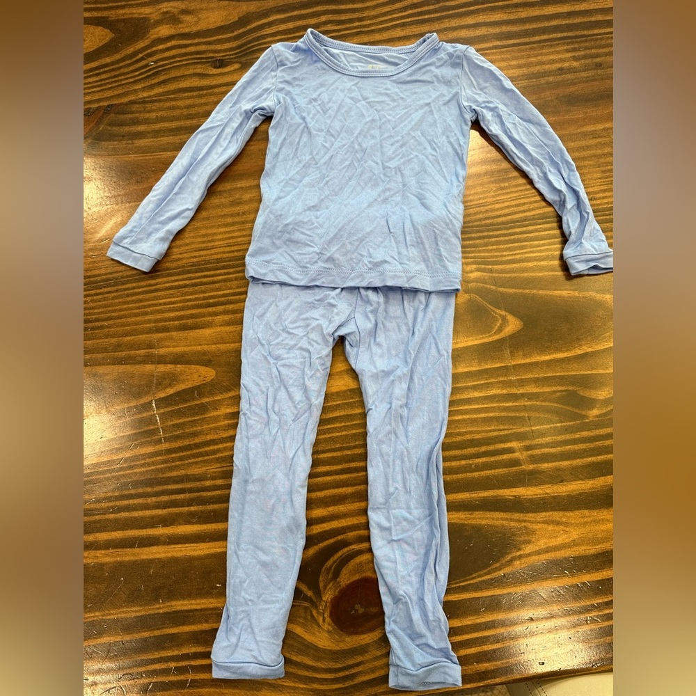 Kyte Long Sleeve Pajamas in Periwinkle 18-24 M